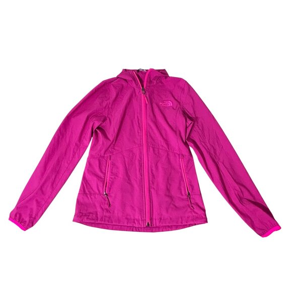 North Face Windbreaker Summit Series Windstopper Magenta Fuschia Size XS - Picture 3 of 7